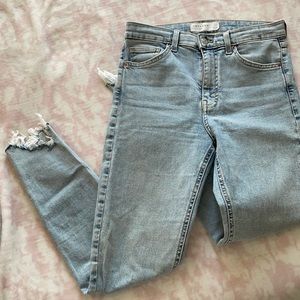 Top shop high waisted Jamie skinny - size W28 L32